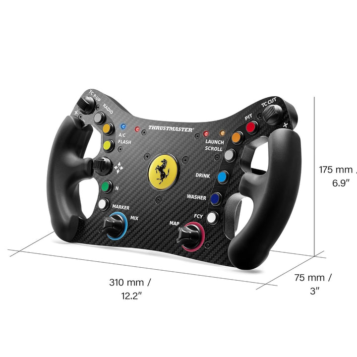 Thrustmaster Ferrari 488 GT3 Wheel Add-On, Rennlenkrad, PC, PS5, PS4, Xbox Series X|S, Xbox One, Off