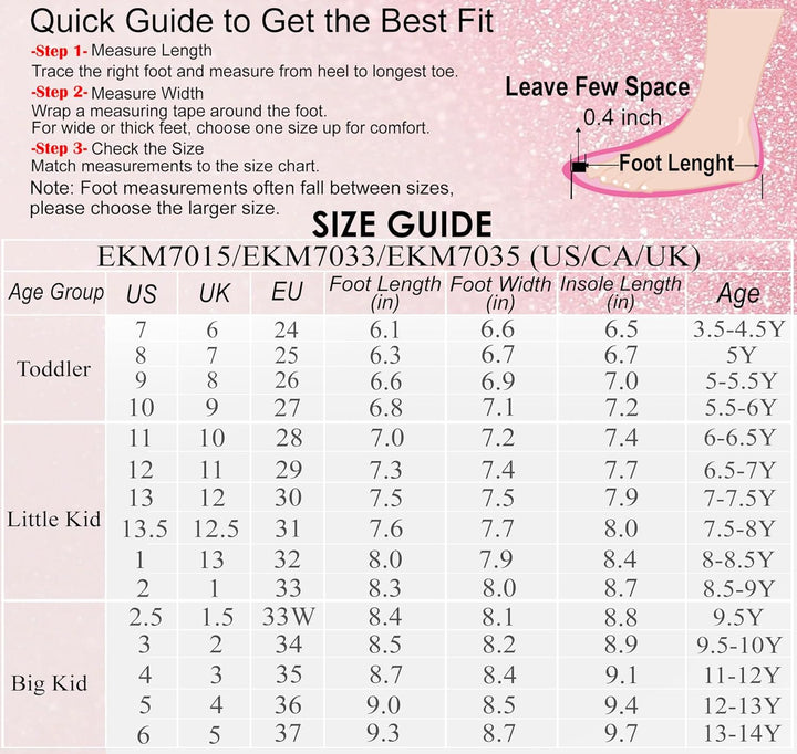 EIGHT KM EKM7018 Mädchen High Heel Kleid Schuhe Mary Jane Prinzessin Hochzeit Pumps Schuhe Glänzend