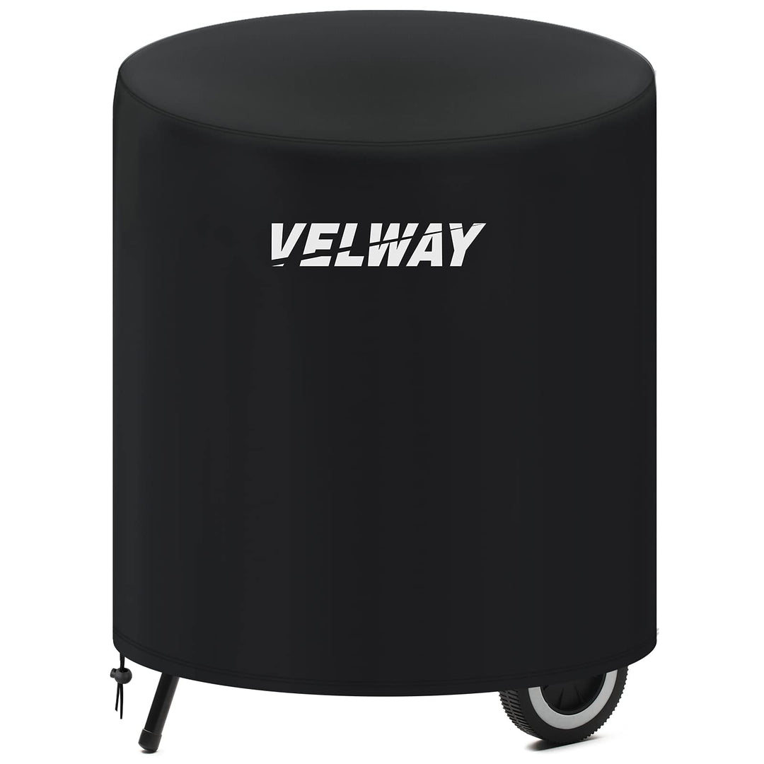 Velway Grill Abdeckhaube Holzkohlegrill Kugelgrill Grillabdeckung Regendicht BBQ Abdeckung Cover Sch