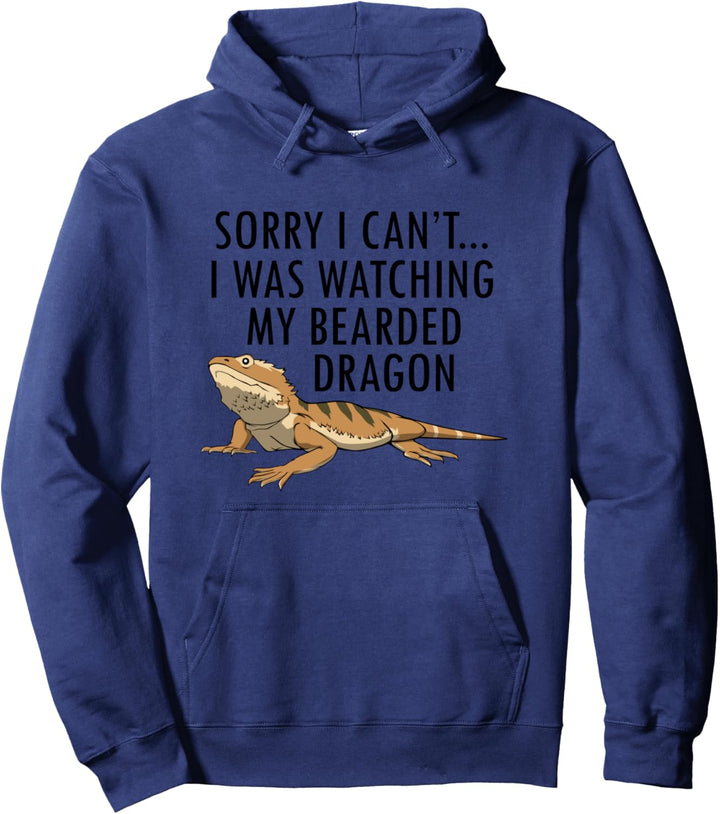 Lustiger Bartagam Drache Reptil Eidechse Pullover Hoodie