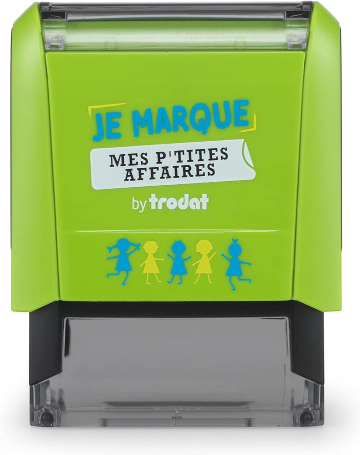 Stempel Trodat" Je mark mes P'tites Affaires" – markieren Sie die Sachen Ihrer Kinder mit einem komp