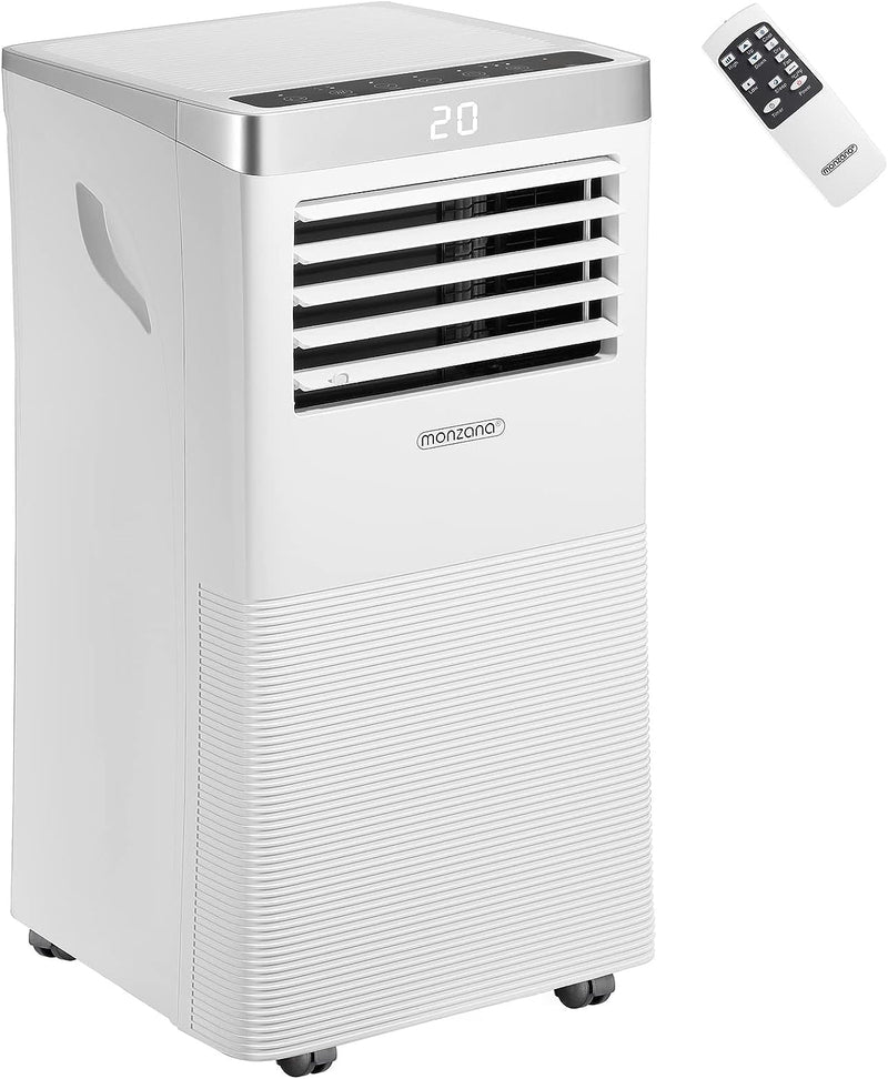 Monzana Mobile Klimaanlage MZKA780 7000 BTU 4in1 Fernbedienung 2100W Abluftschlauch Timer Schlafmodu