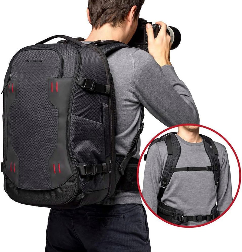 Manfrotto PRO Light Flexloader L, Profi-Rucksack für Kameras, Erweiterbare Tasche für 3-Achsen-Gimba