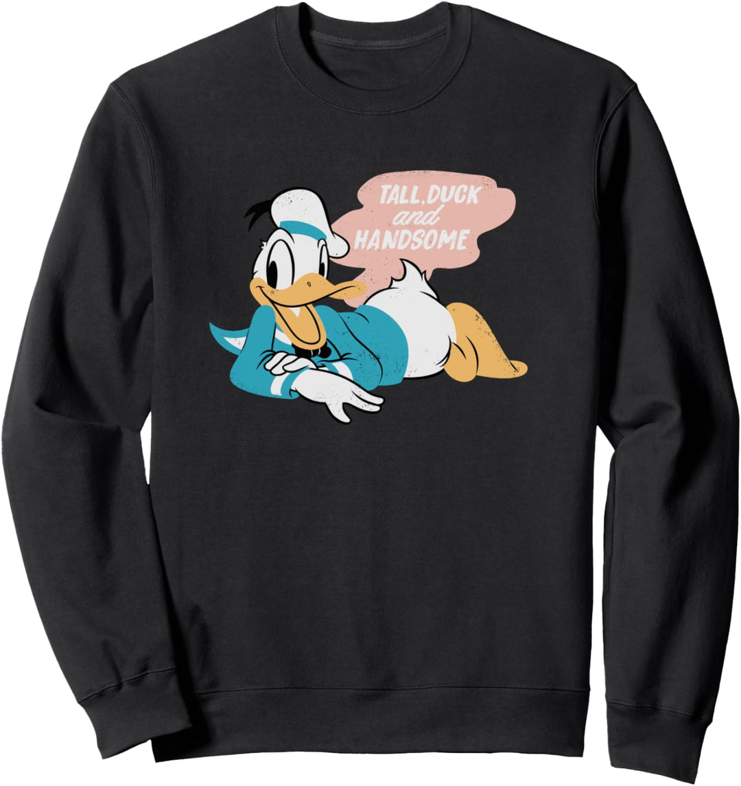 Disney Mickey and Friends Donald Duck Tall Duck and Handsome Sweatshirt