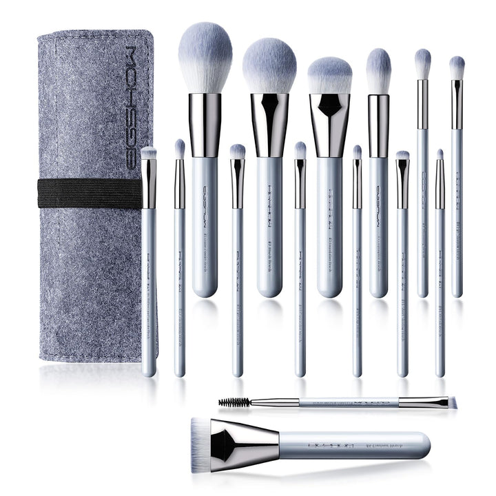 Make up Pinsel Set, 15 Stück EIGSHOW Professional Make Up Pinsel Kit, Foundation Puder Concealers Li