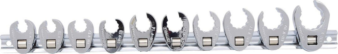 KS Tools 913.3900 3/8" 12-kant-Einsteck-Maulschlüssel-Satz, 10-tlg10-22mm