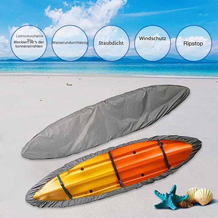 Opaltool 420D Kajak Persenning Universelle Bootsplane Persenning wasserdichte Regenschutz Sonnenschu