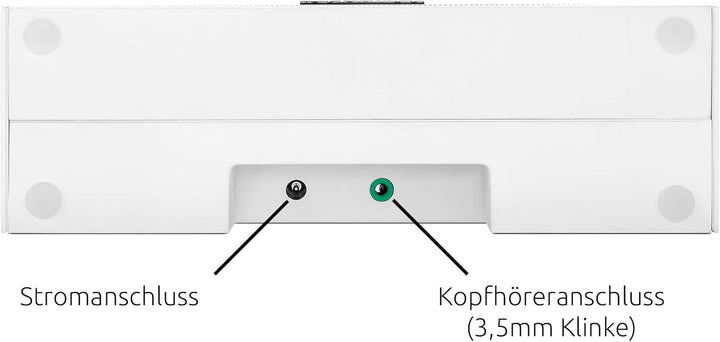 TechniSat DIGITRADIO 23 ASA – Küchen Unterbauradio mit Automatic Safety Alert (ASA, DAB Küchenradio,
