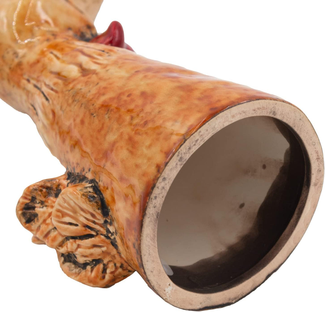 Zaunfigur Huhn braun Zaundeko Zaunhocker H=23 cm Motiv Huhn, Motiv Huhn