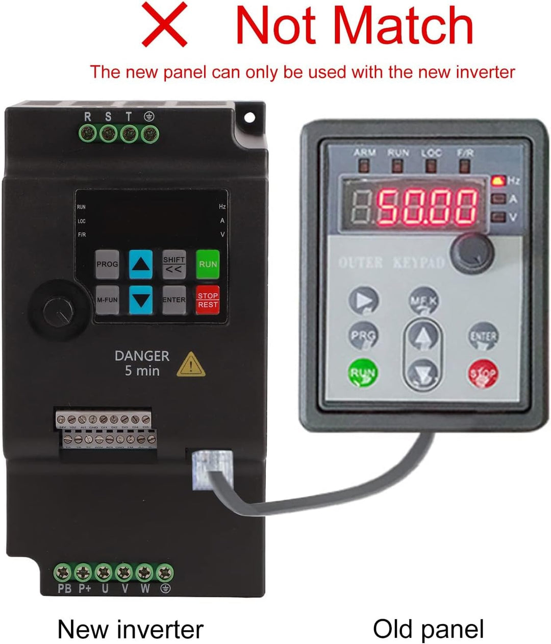 380 V 2.2kw Mini VFD Frequenzumrichter 3 phasen-Wechselstrom Wechselrichter für 3 phasen Drehstrommo