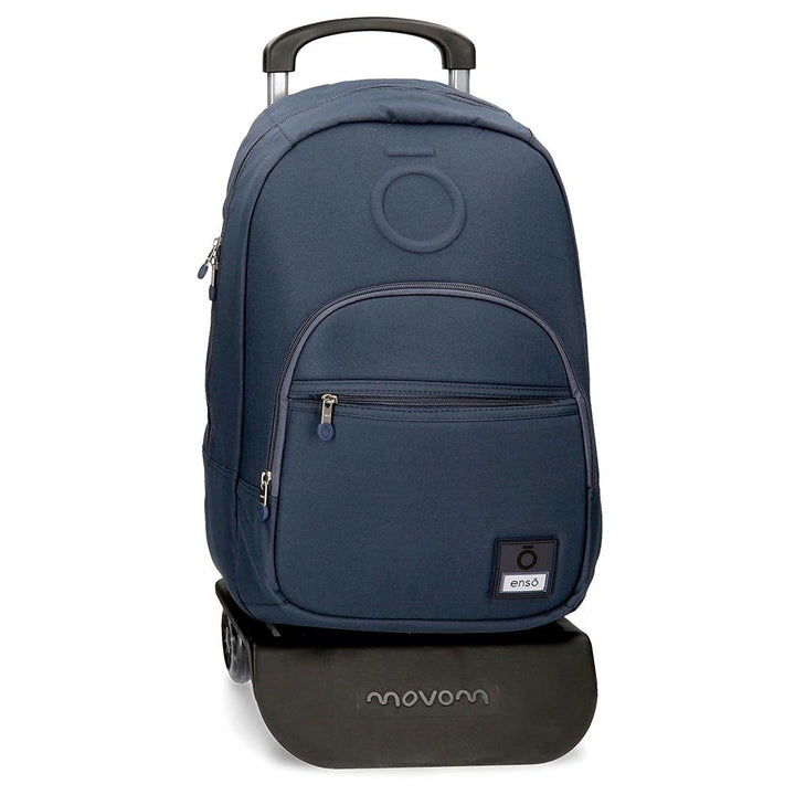 Enso Basic Rucksack mit Trolley Blau 32x46x15 cms Polyester für 15,6"-Laptop 22.1L Blau Rucksack + T