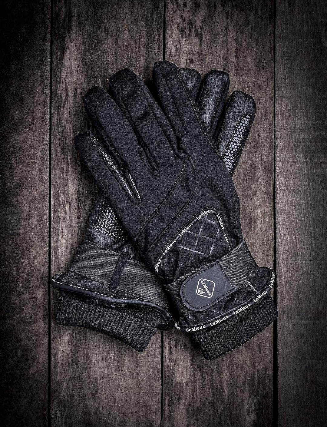 LeMieux ProTouch wasserdichte Lite Handschuhe, Unisex S Schwarz, S Schwarz