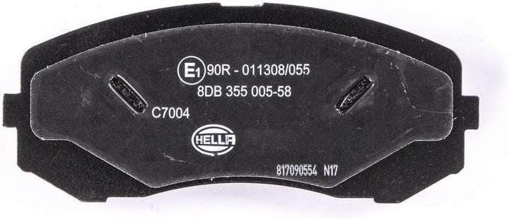 HELLA PAGID 8DB 355 005-581 Bremsbelagsatz - C7004 - Dicke/Stärke: 19.3mm - Bremssystem: Sumitomo -