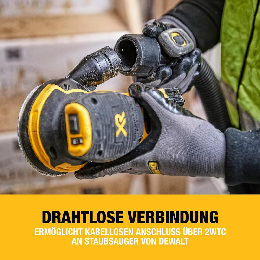 DEWALT DCW210N-XJ Solo Device Roll Over Image to Zoom DCW210N Cordless Orbital Sander Brushless 18