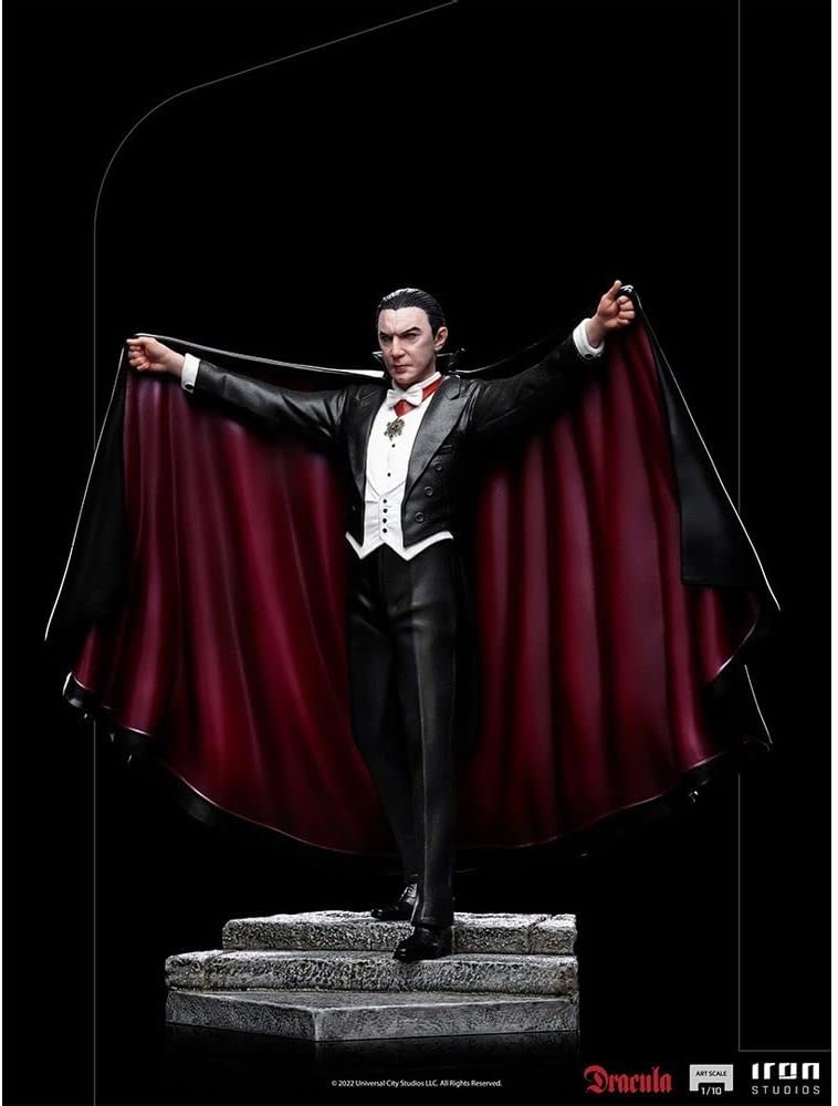Iron Studios - Universal Monsters Dracula 1/10 Statue Statuen, Mehrfarbig (83272)