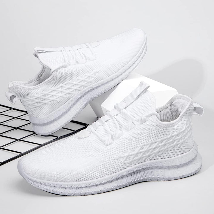 FUJEAK Herren Walkingschuhe Turnschuhe Fitnessstudio Sportschuhe Sneaker Running Tennis Schuhe Freiz