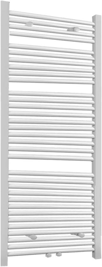 S SIENOC 500 x 1600 mm Weiss mittelanschluss Badheizkörper handtuchhalter Heizkörper Handtuchwärmer