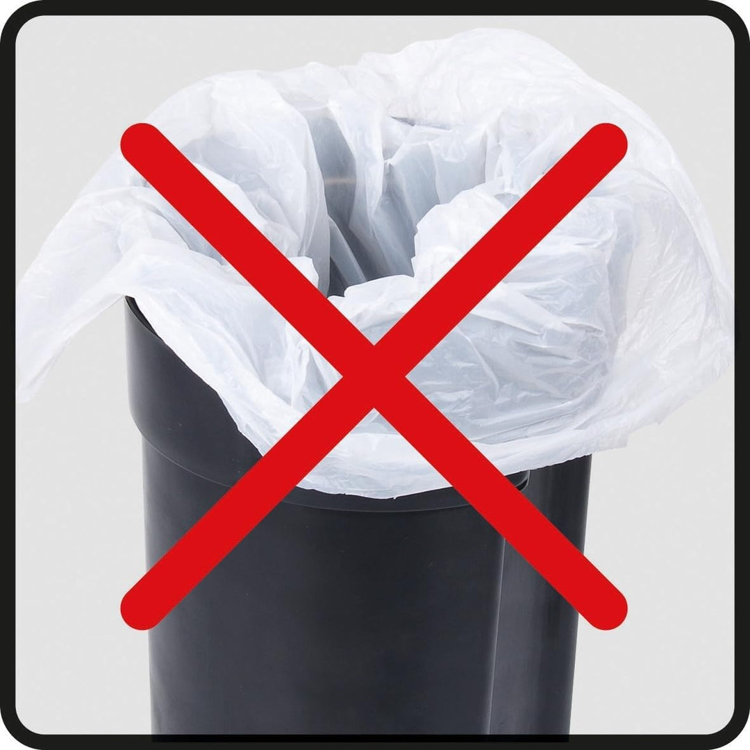 WENKO Treteimer Mod. Leman, 5 Liter, mit herausnehmbarem Einsatz, aus lackiertem Stahl, 21 x 24 x 28