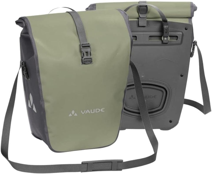 VAUDE Fahrradtaschen für Gepäckträger Aqua Back 2x24L, 2 x Hinterradtaschen wasserdicht, Fahrrad Gep