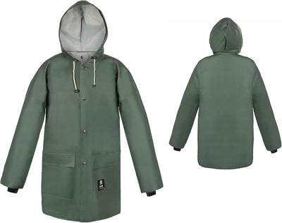 PROS 101 Regenjacke Arbeitsjacke Schutzjacke Herren Damen EN ISO 13688 EN 343 Schweissnähte Plavitex