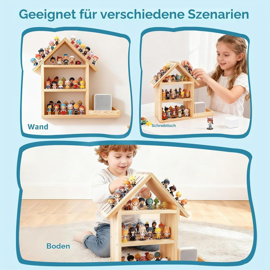 to-nie Regal, Hausform Aufbewahrung Regale für 85, Magnetisches to-niebox Regal für to-nie Box und F