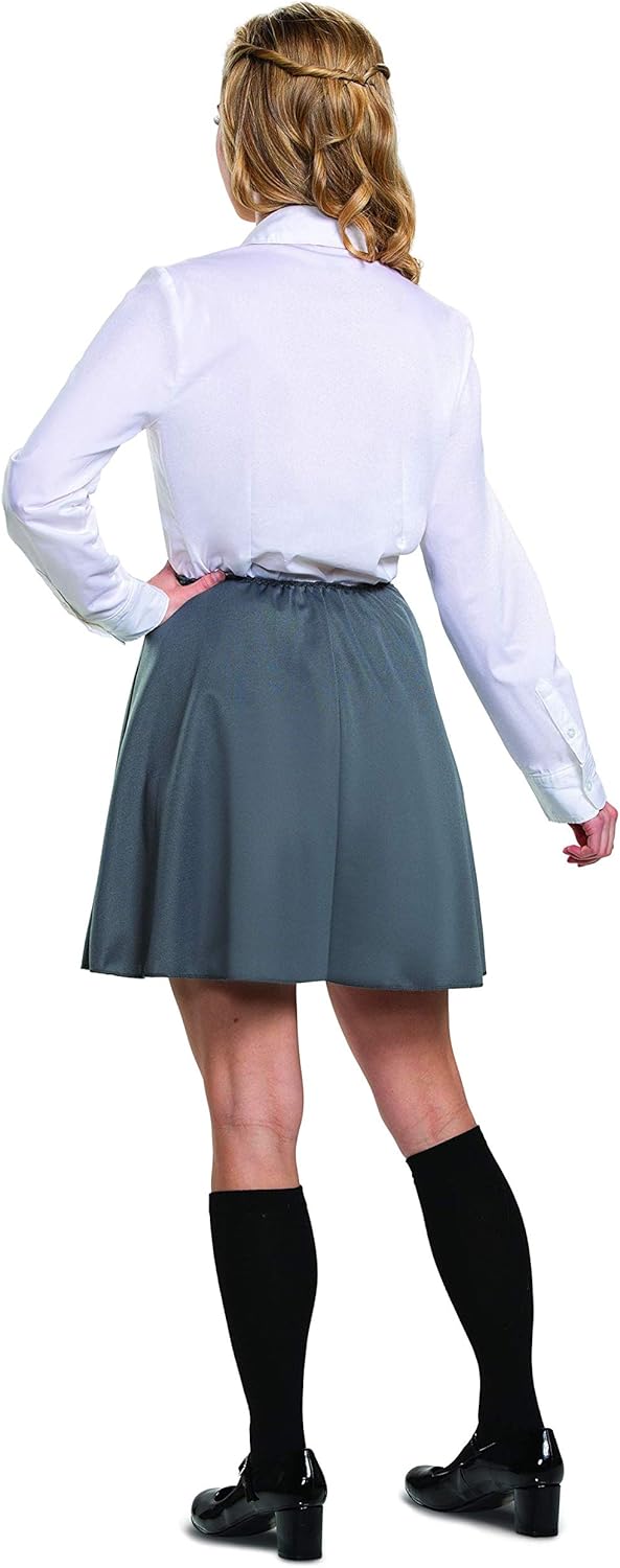 Disguise Damen Gryffindor Skirt Kostüm-Unterteile, Grau & Gold, XL Grau & Gold XL, Grau & Gold XL