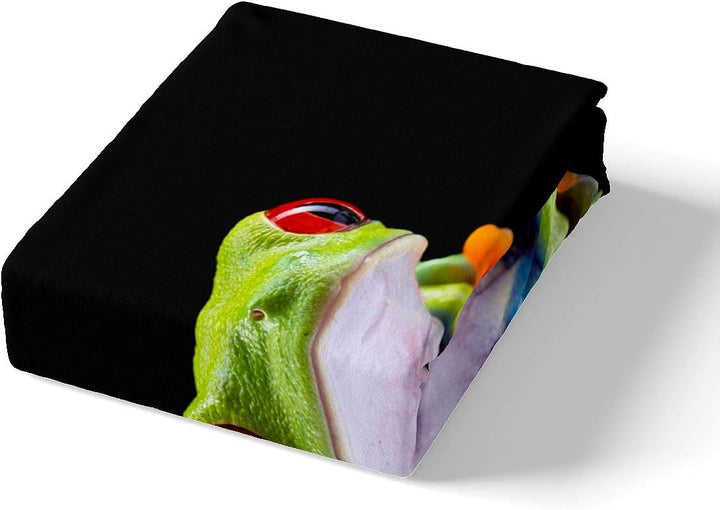 Homewish Frosch Bettwäsche Set Tropical Amphibian Tröster Cover 3D Tier Frosch Print Bettbezug Für T