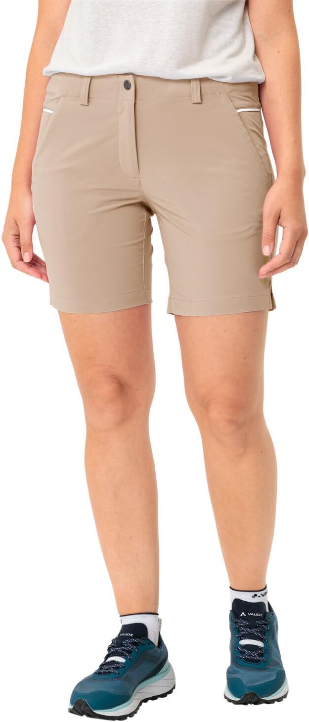 VAUDE Hosen Women's Skomer Shorts III 34 Linen Uni, 34 Linen Uni