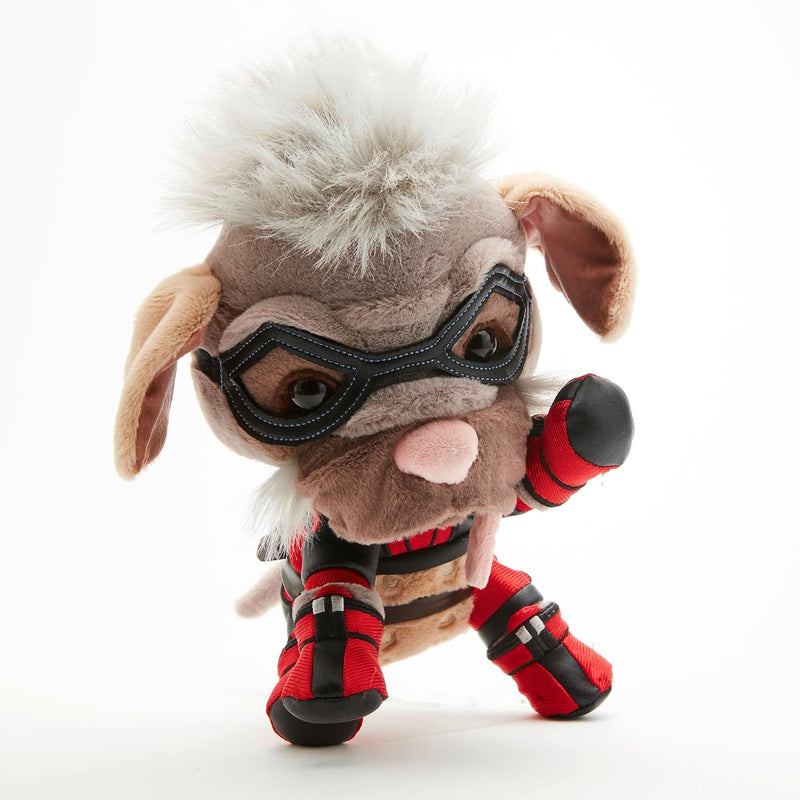 Dogpool Plüsch-Figur (26 cm) - detailliertes Superhelden-Plüschtier aus dem MARVEL Studios Film Dead