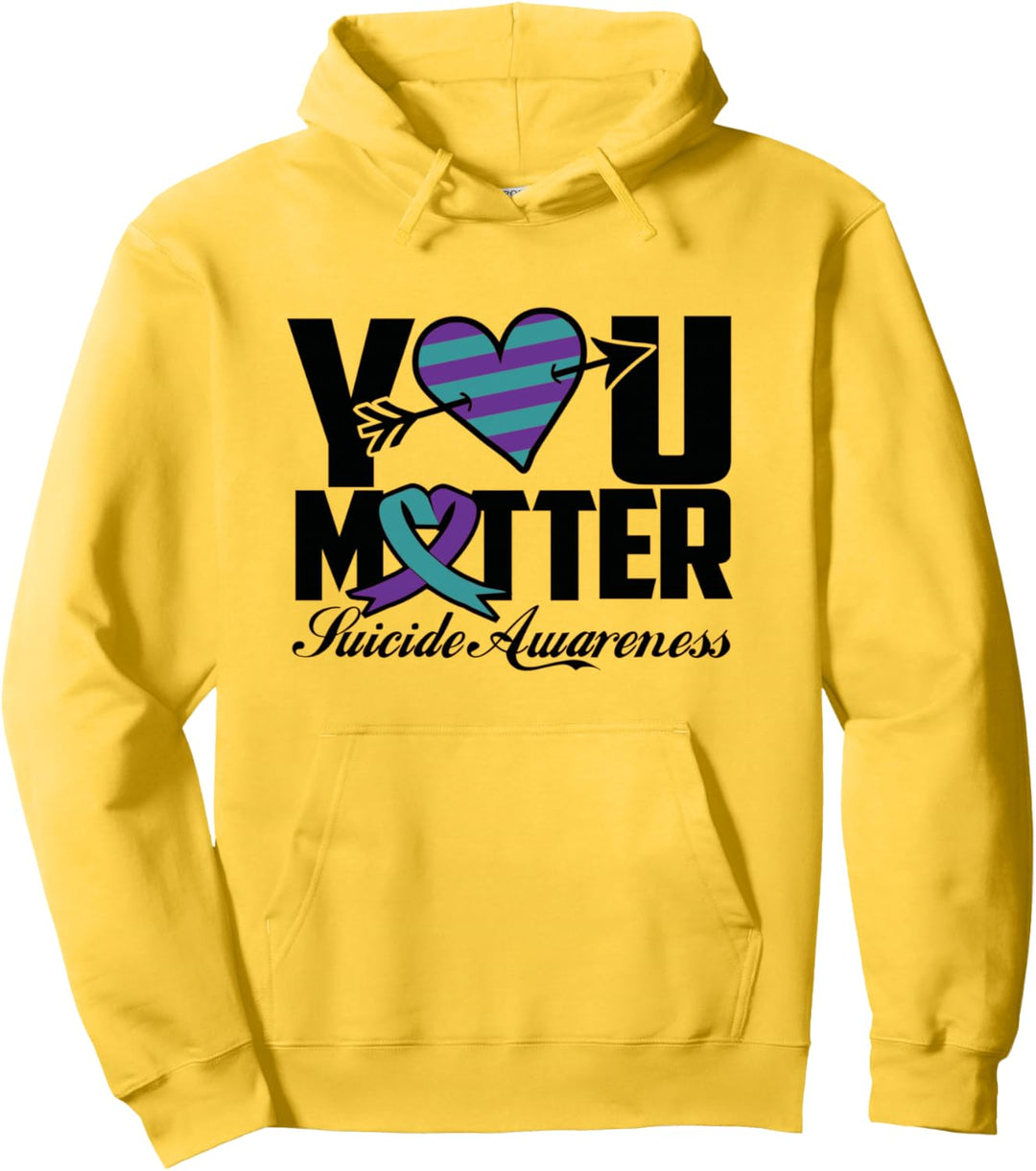 You Matter Suicide Awareness Psychische Gesundheit Nachricht Pullover Hoodie