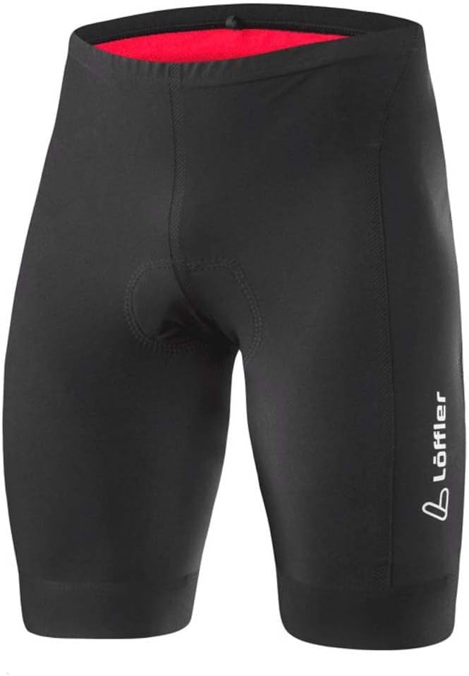 Löffler Herren Hotbond Radhose kurz Bike Shorts, Schwarz