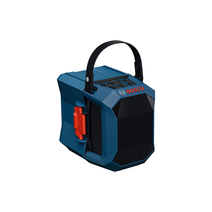 Bosch Professional 18V System Akku-Bluetooth-Lautsprecher GPB 1 C (inkl. Akkuabdeckung) + Abdeckung,