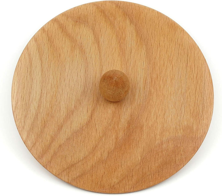 ESCHENFELDER Flockenquetsche Komplett-Set HOLZ (Holzschale, Deckel und Abdeckung) Holz-Tricher Kompl