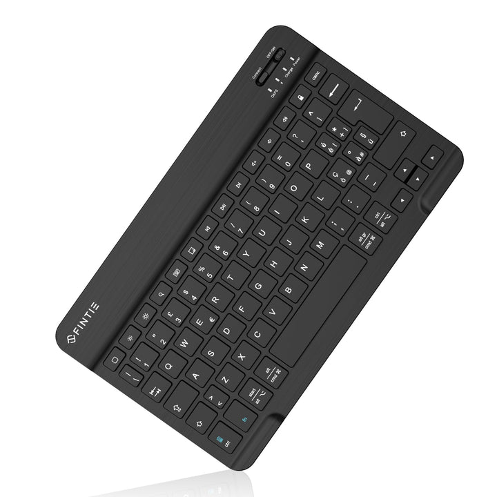 Fintie Keyboard for 10" iOs Android Tablet (Italian Layout), Black