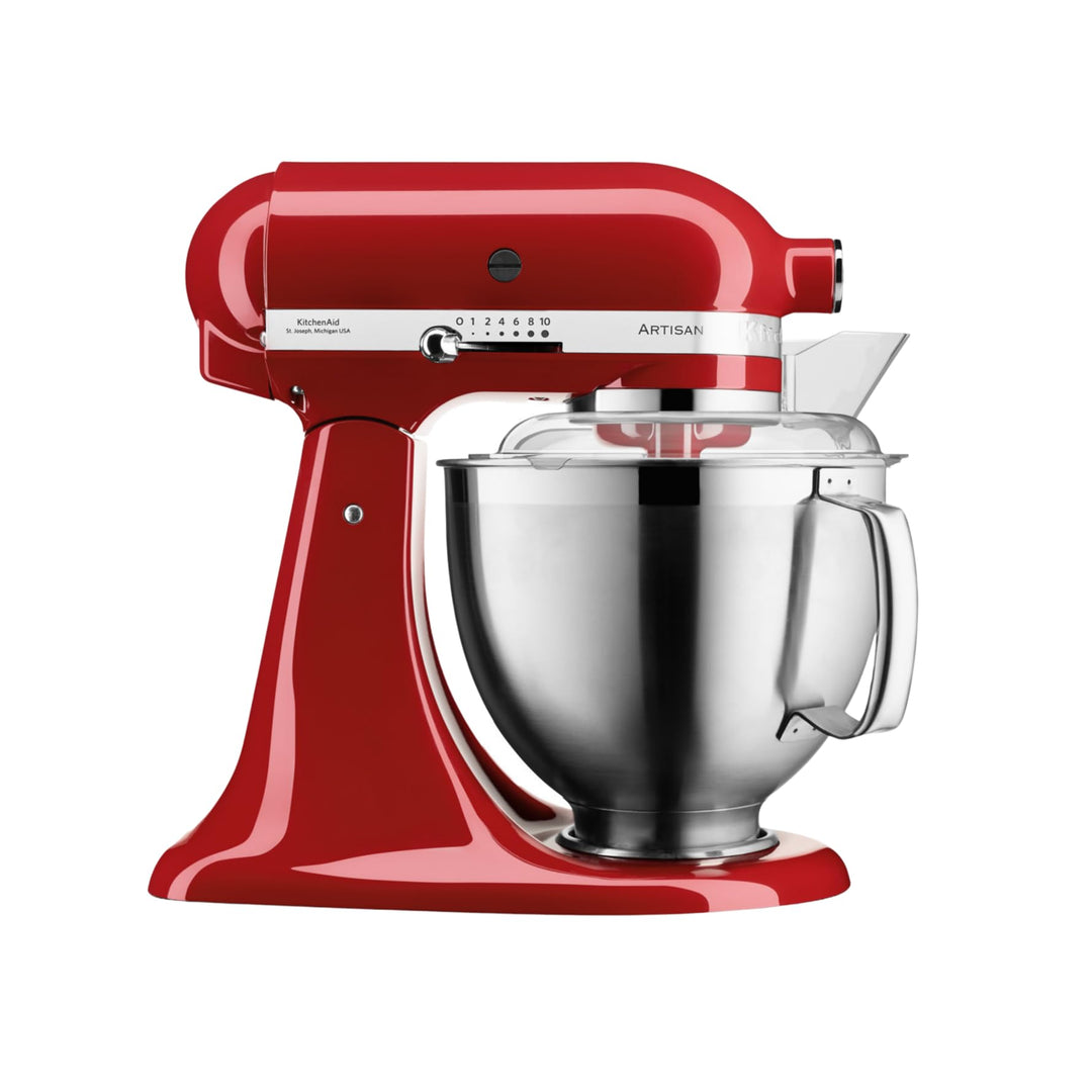 Kitchen Aid Küchenmaschine ARTISAN 4,8 L - Das Original - 5KSM185PSEER Empire Rot, Rot