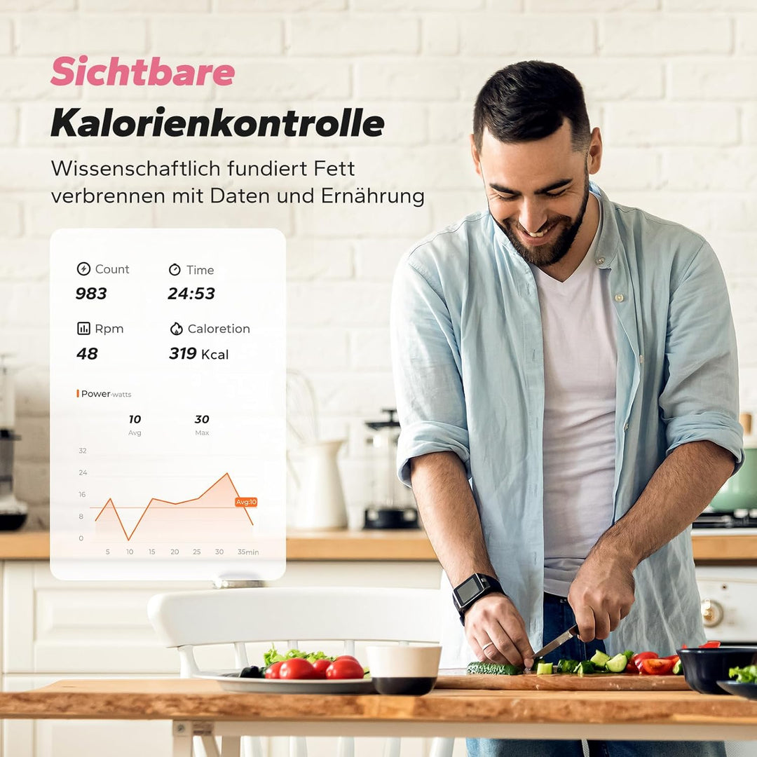 MERACH Seitliches Balance Board Erwachsene mit Display, Gleichgewichtstrainer mit 2 Widerstandsbände
