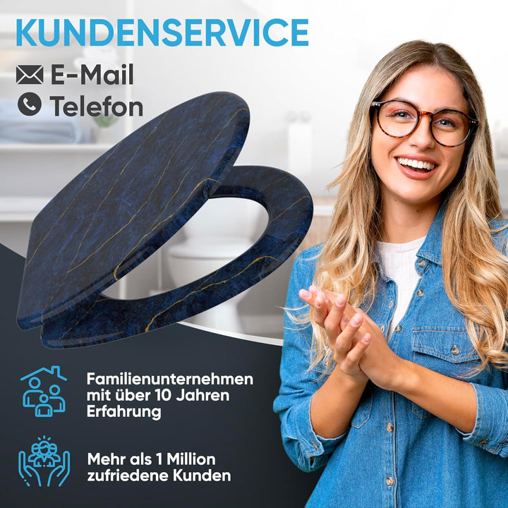 Sanilo WC Sitz mit Absenkautomatik, viele neue Toilettendeckel zur Auswahl, hochwertige Oberfläche,