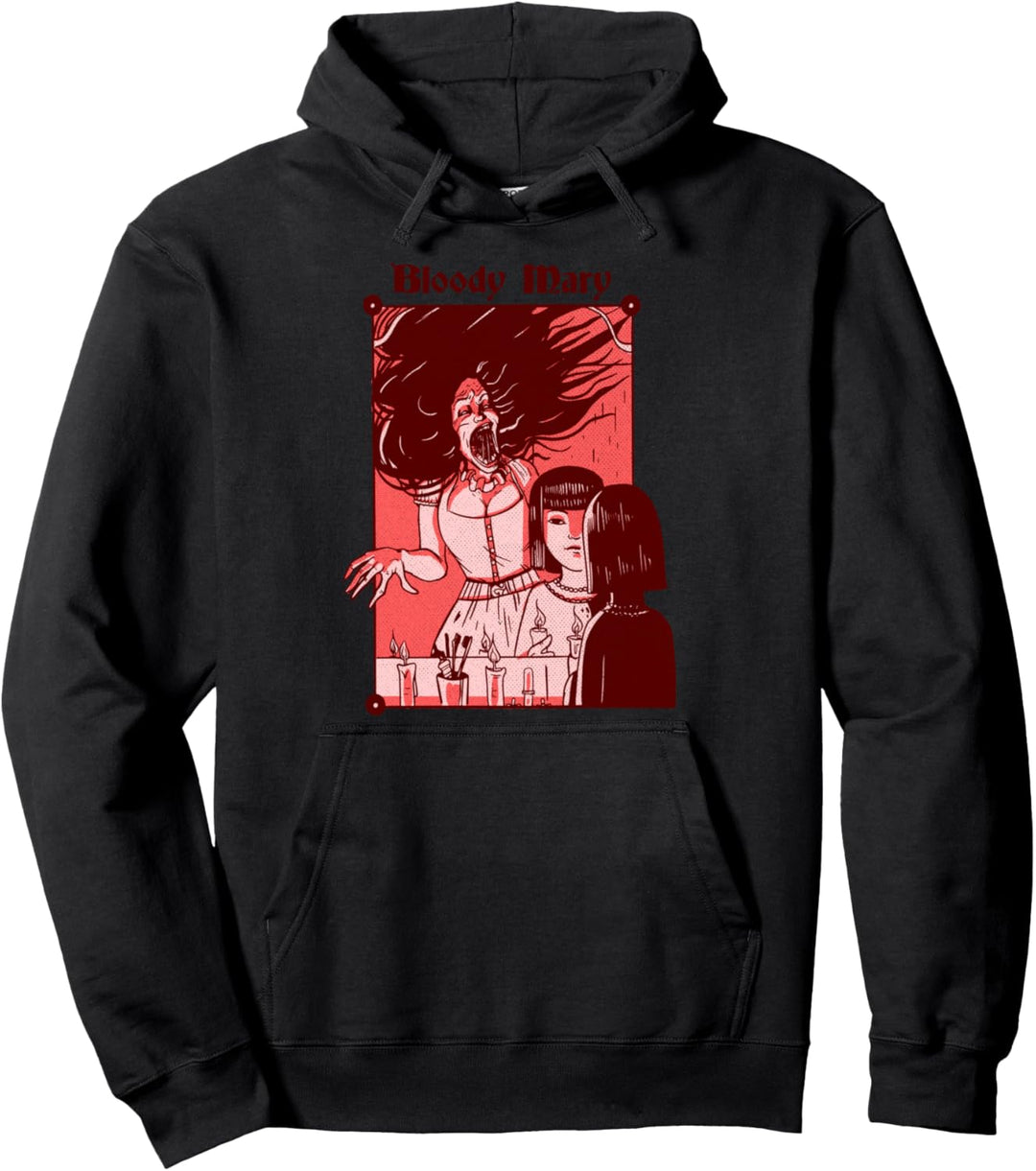 Vintage Horror Dämon Killer Pullover Hoodie