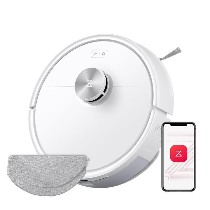 roborock Q7 M5-Set Saugroboter mit Wischfunktion, 10.000Pa Saugkraft ‎setweiss, ‎setweiss