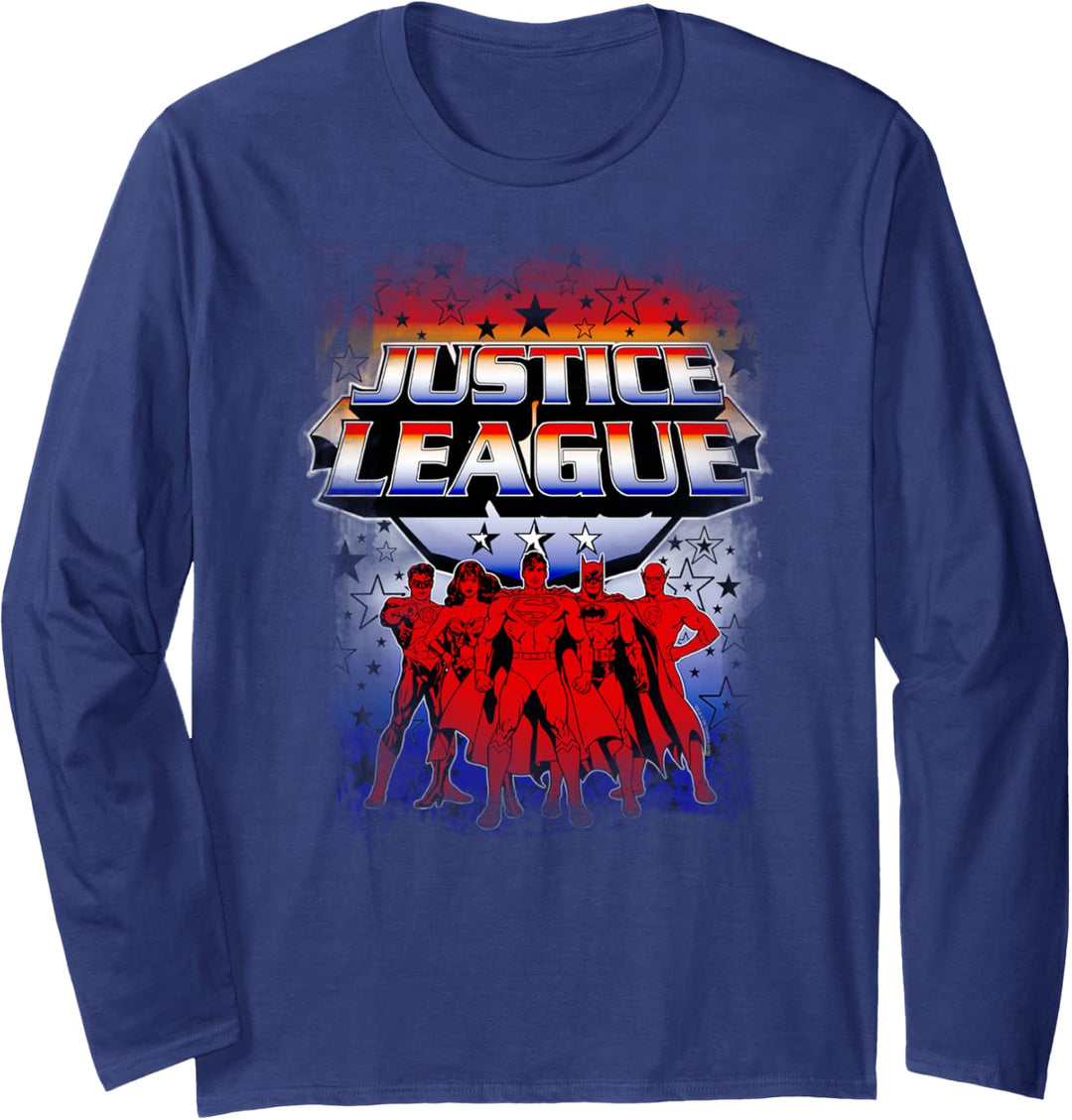 Justice League Star League Langarmshirt