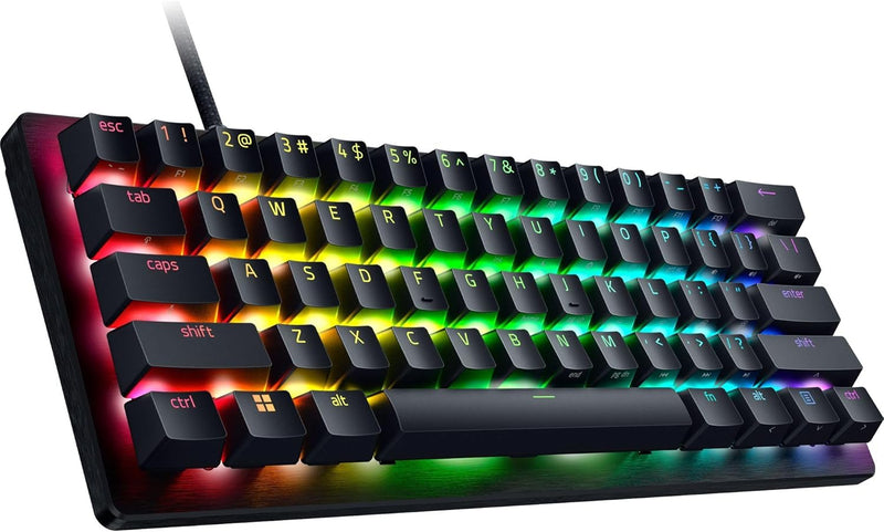 Razer Huntsman V3 Pro Mini - Analoge optische E-Sport-Tastatur im 60% Format Snap Tap & Rapid Trigge