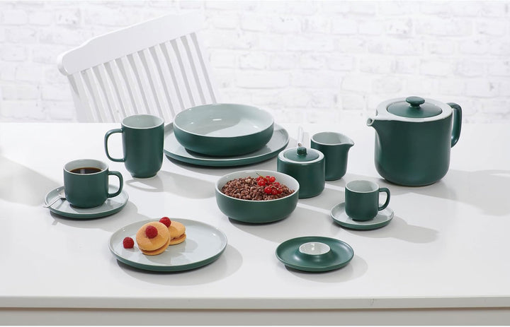 Ritzenhoff & Breker Geschirr-Serie Jasper Grün Grösse Suppenteller 19 cm Jasper Grün