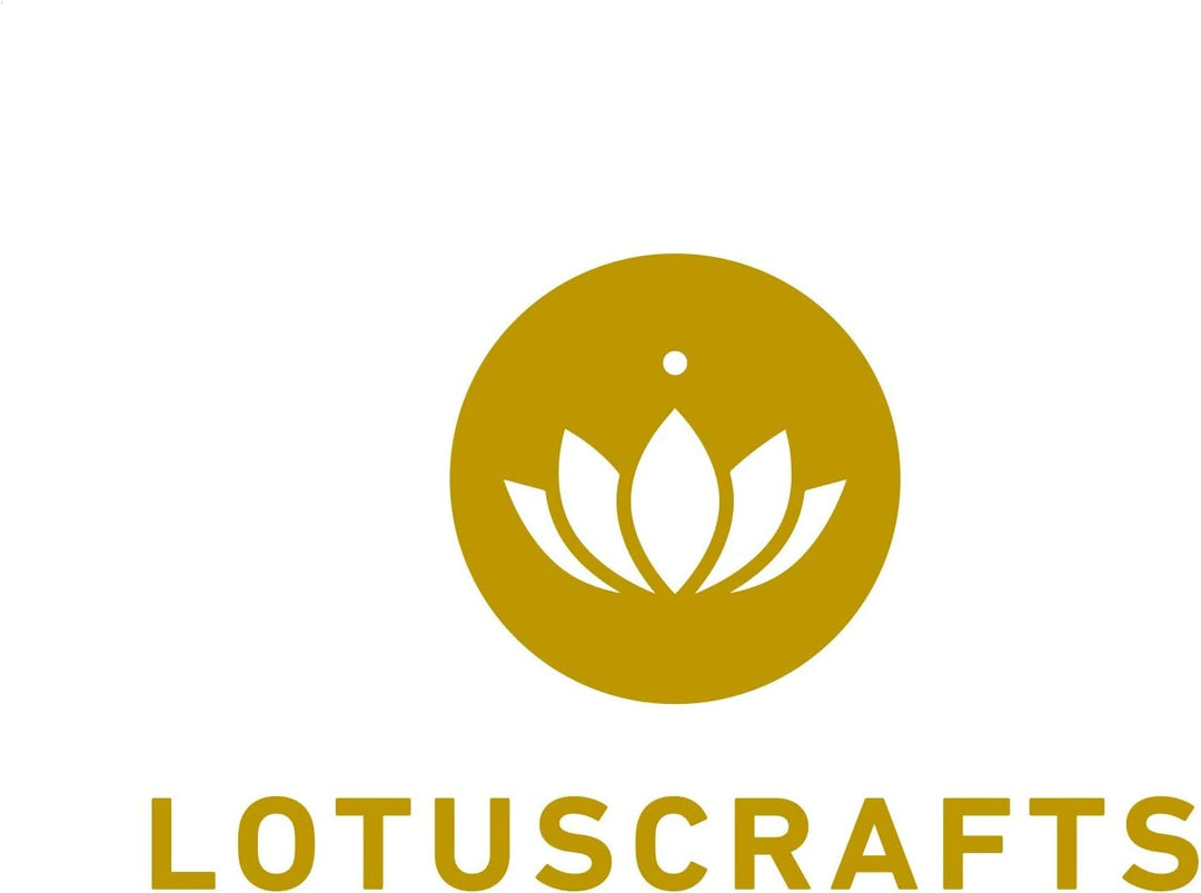 Lotuscrafts Meditationsbank Klappbar Dharma mit Gepolsterter Sitzfläche - Made in Europe - Yoga Hock
