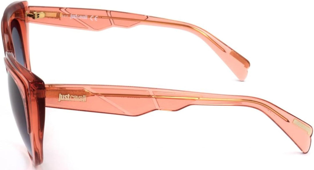 Just Cavalli Unisex-Erwachsene JC836S 66W 56 Sonnenbrille, Rot (Rosso Luc/Blu Grad)