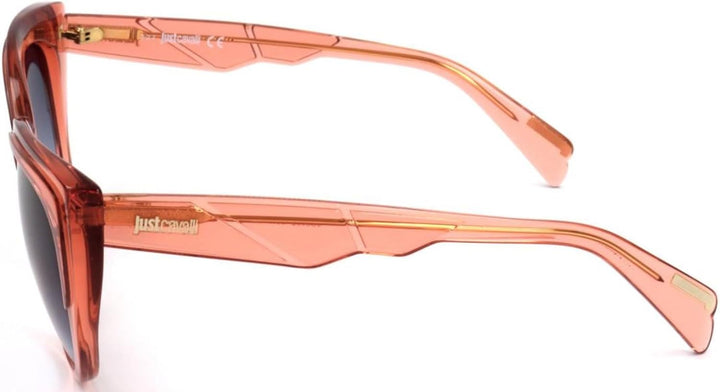 Just Cavalli Unisex-Erwachsene JC836S 66W 56 Sonnenbrille, Rot (Rosso Luc/Blu Grad)