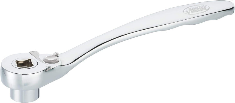 Vigor Satz (12,5 mm (1/2“) Vierkantabtrieb, superflache Umschaltknarre 20 mm Flacher, Diverse Stecks
