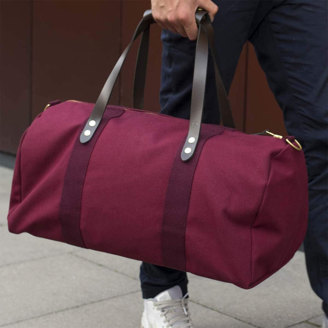 SOULEWAY Canvas Weekender - Reise-Tasche - Sport-Tasche - Handmade in Germany - Handgepäck - Wassera