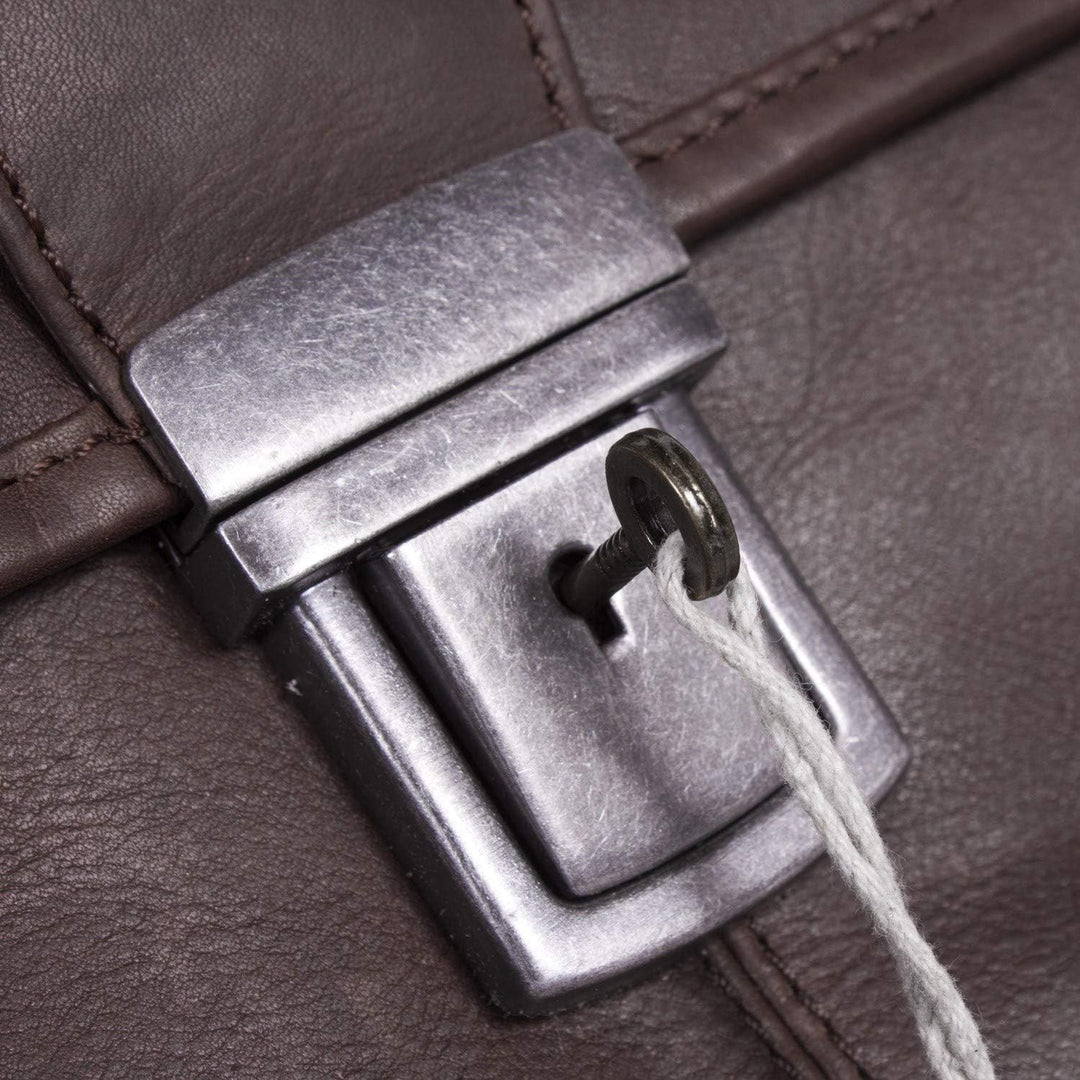The Chesterfield Brand Wax Pull Up Shay Aktentasche Leder 41 cm