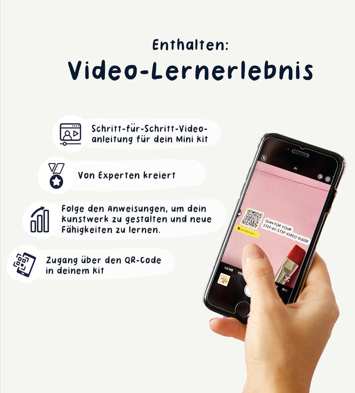 Pott'd Mini-Töpfer-Sets | Lufttrocknendes Töpferset für Erwachsene | Mit Farben, Töpferwerkzeugen un