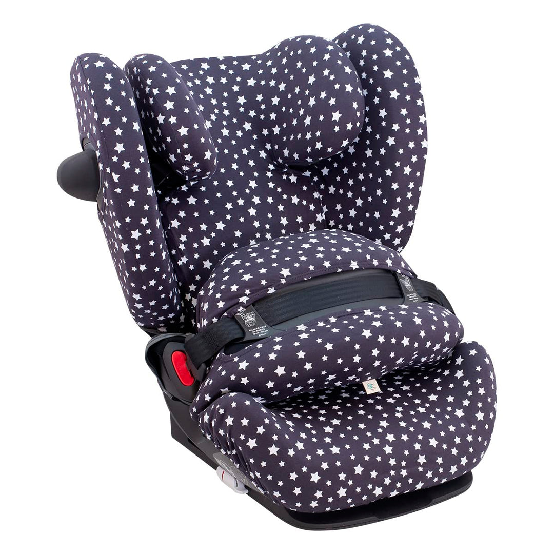 JYOKO KIDS Bezug Kompatibel mit Cybex Pallas G I-SIZE (Bezug Pallas G, WINTER SKY) Bezug Pallas G WI